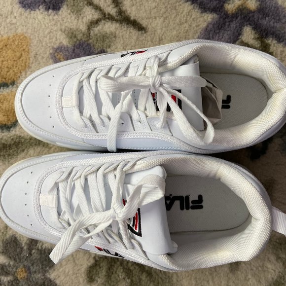 Fila White Chunky Shoes - Picture 2 of 5